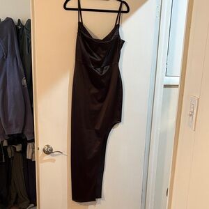 Forever 21 Black Asymmetrical Dress